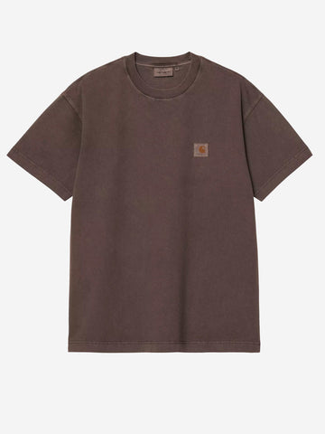 CARHARTT WIP T-shirt marrone S/S Vista Marrone