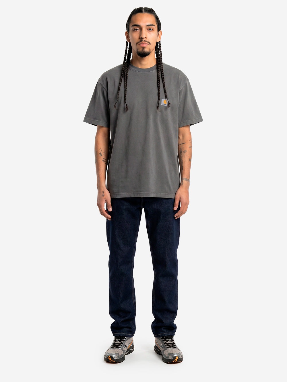CARHARTT WIP T-shirt S/S Vista grigio Urbanstaroma