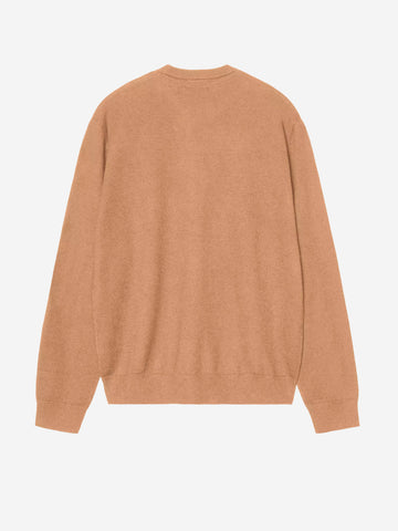 CARHARTT WIP Maglione in misto lana 'Madison' marrone chiaro Beige