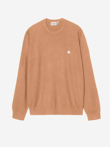 CARHARTT WIP Maglione in misto lana 'Madison' marrone chiaro Beige