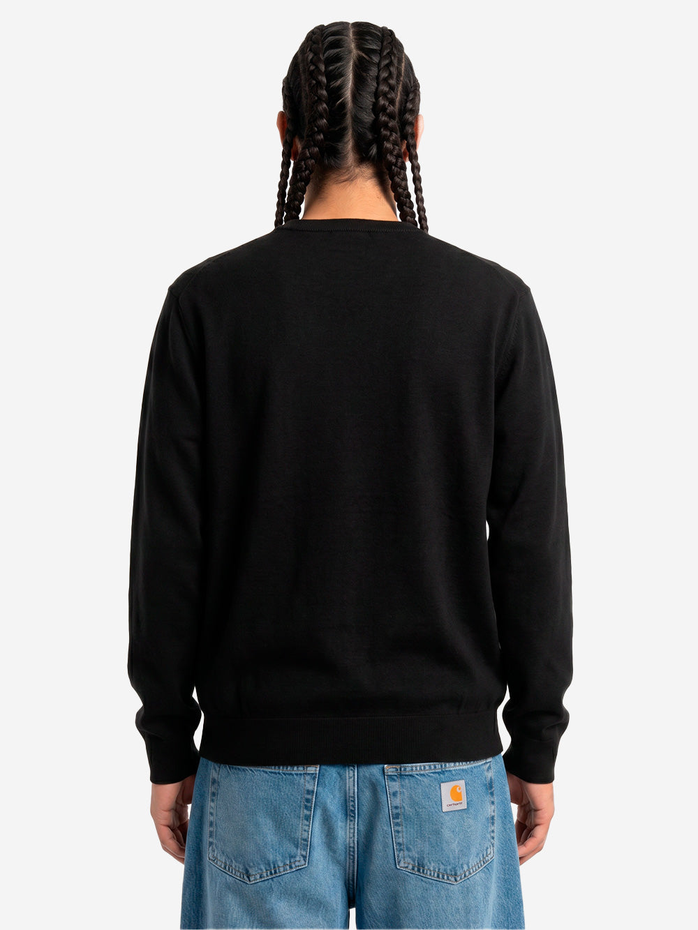 CARHARTT WIP Maglione in misto lana 'Madison' nero Urbanstaroma