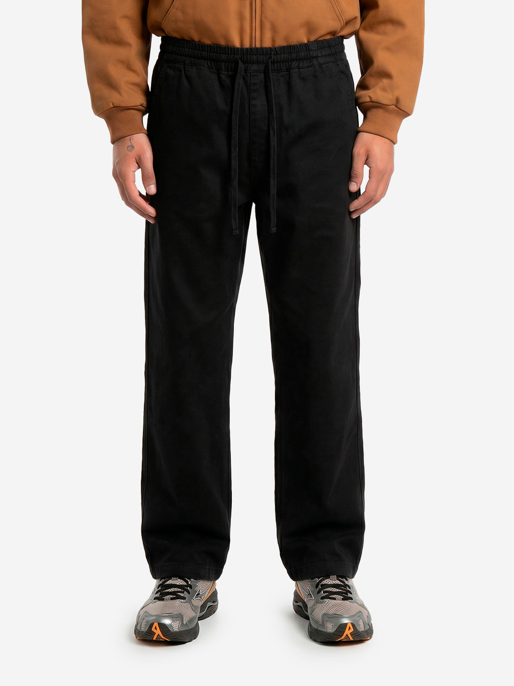 CARHARTT WIP Pantaloni relaxed fit 'Floyde' neri Nero Urbanstaroma