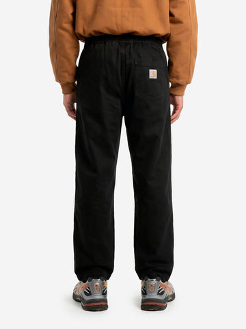 CARHARTT WIP Pantaloni relaxed fit 'Floyde' neri Nero