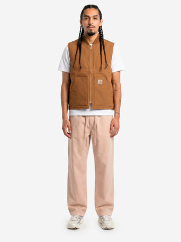 CARHARTT WIP Pantaloni beige relaxed fit 'Floyde' Beige