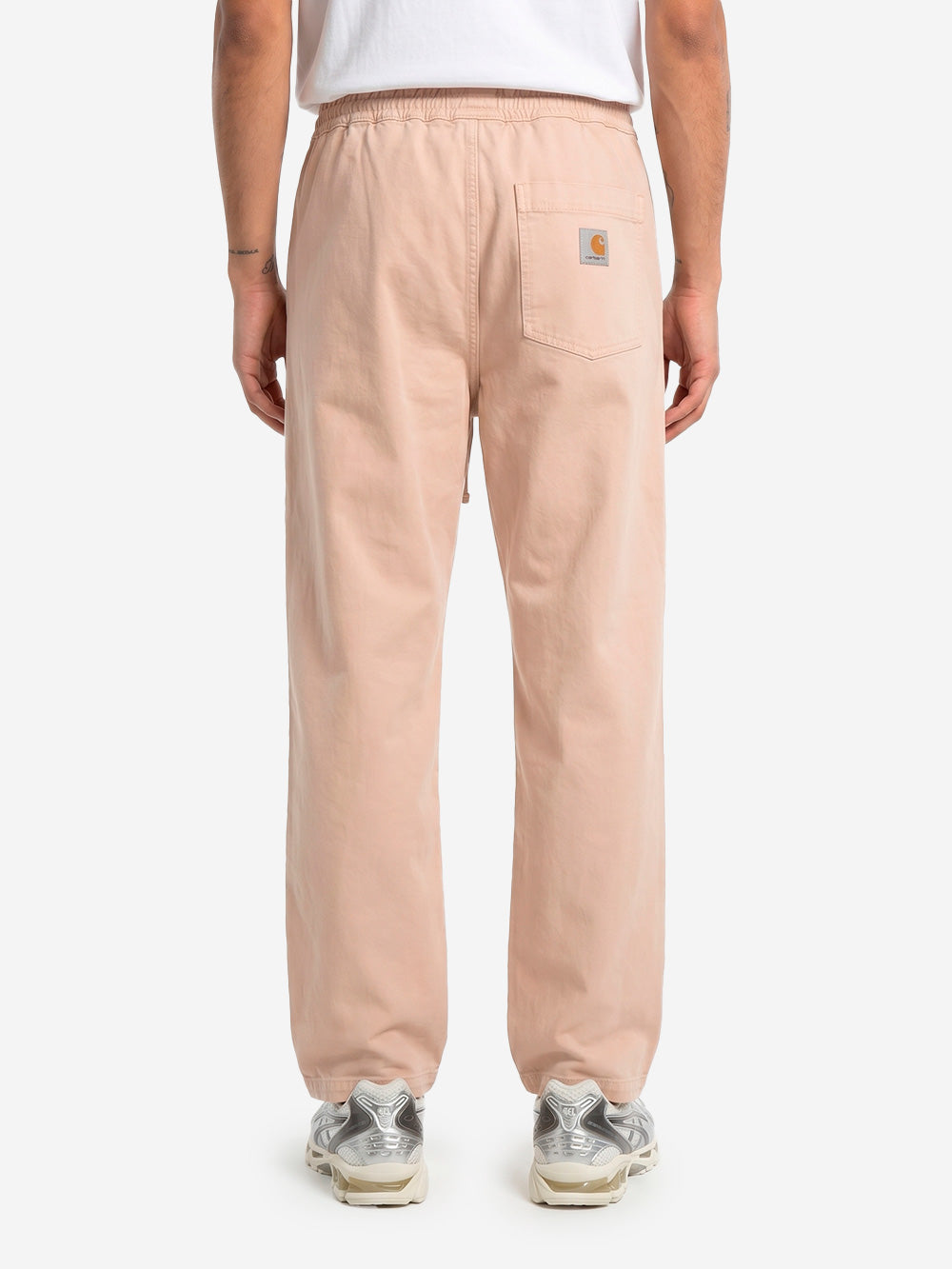 CARHARTT WIP Pantaloni beige relaxed fit 'Floyde' Beige Urbanstaroma