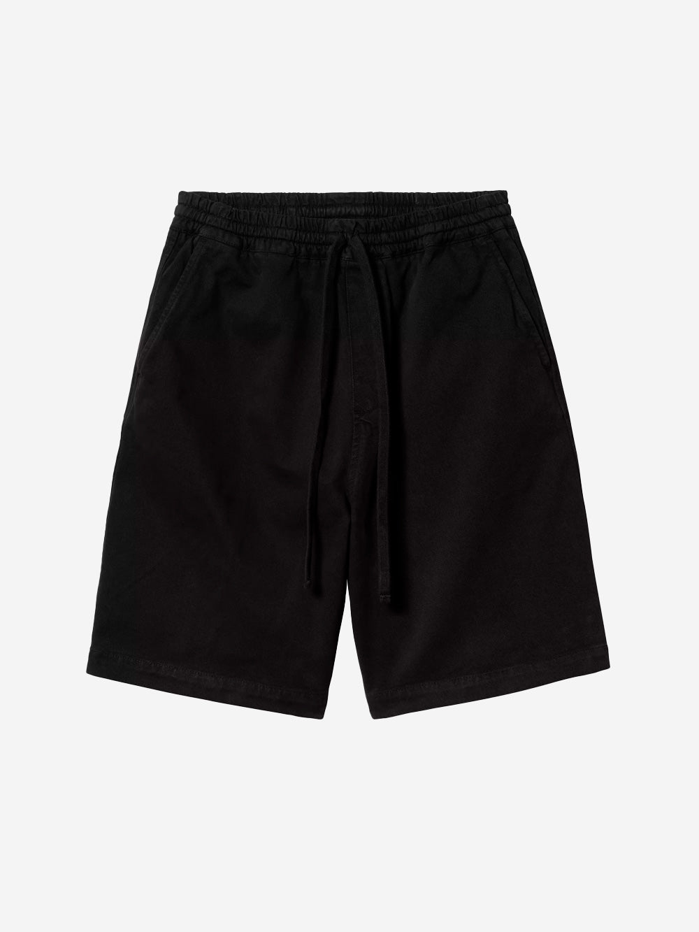CARHARTT WIP Shorts neri 'Floyde' con lycra Nero Urbanstaroma