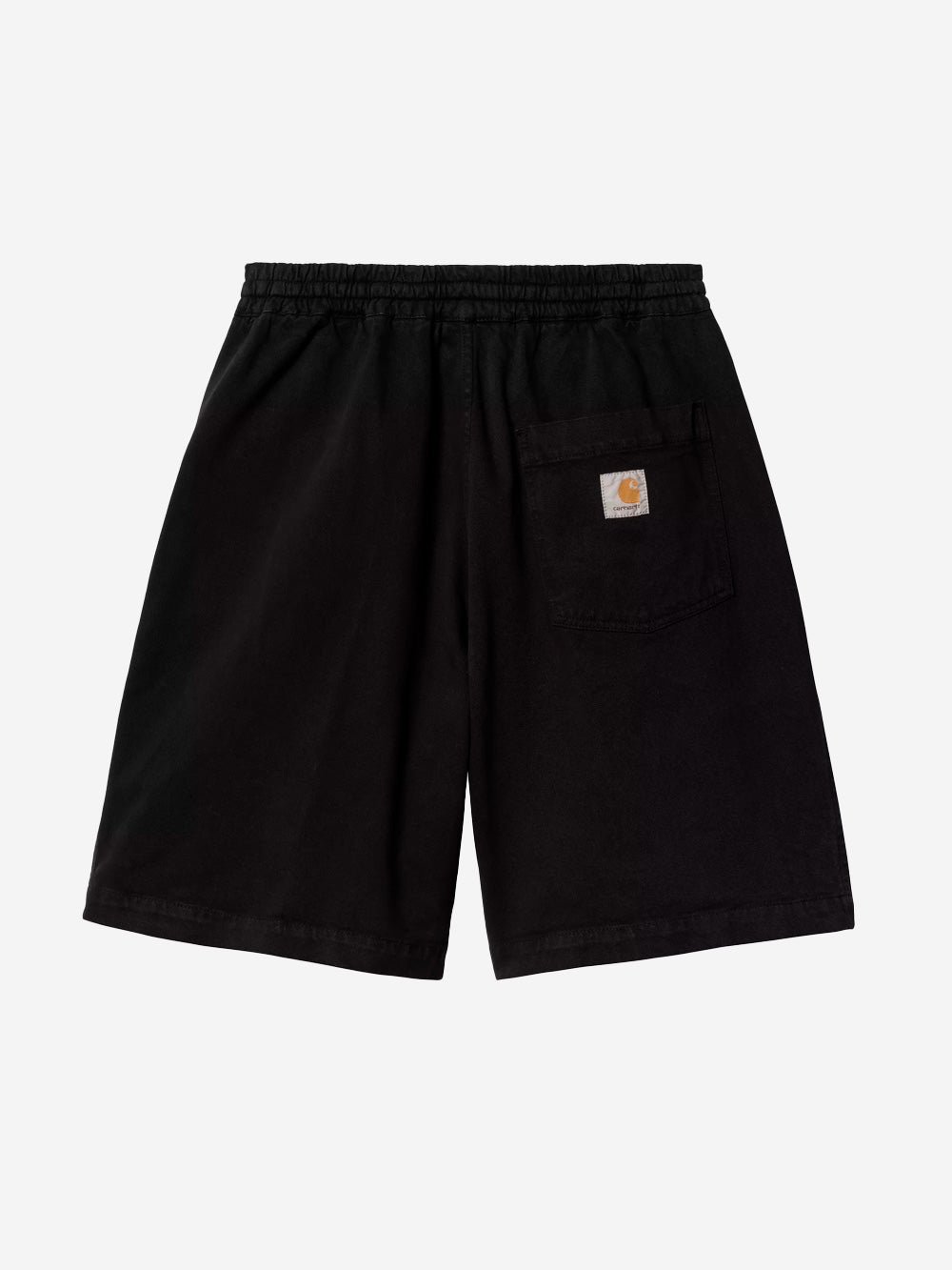 CARHARTT WIP Shorts neri 'Floyde' con lycra Nero Urbanstaroma