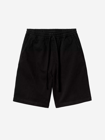 CARHARTT WIP Shorts neri 'Floyde' con lycra Nero