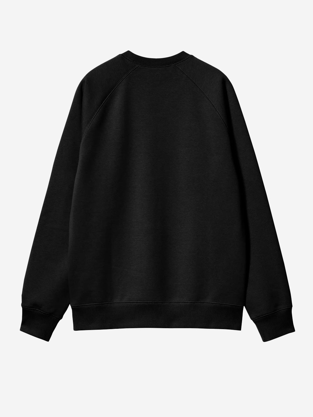 CARHARTT WIP Chase Sweat felpa nera Nero Urbanstaroma