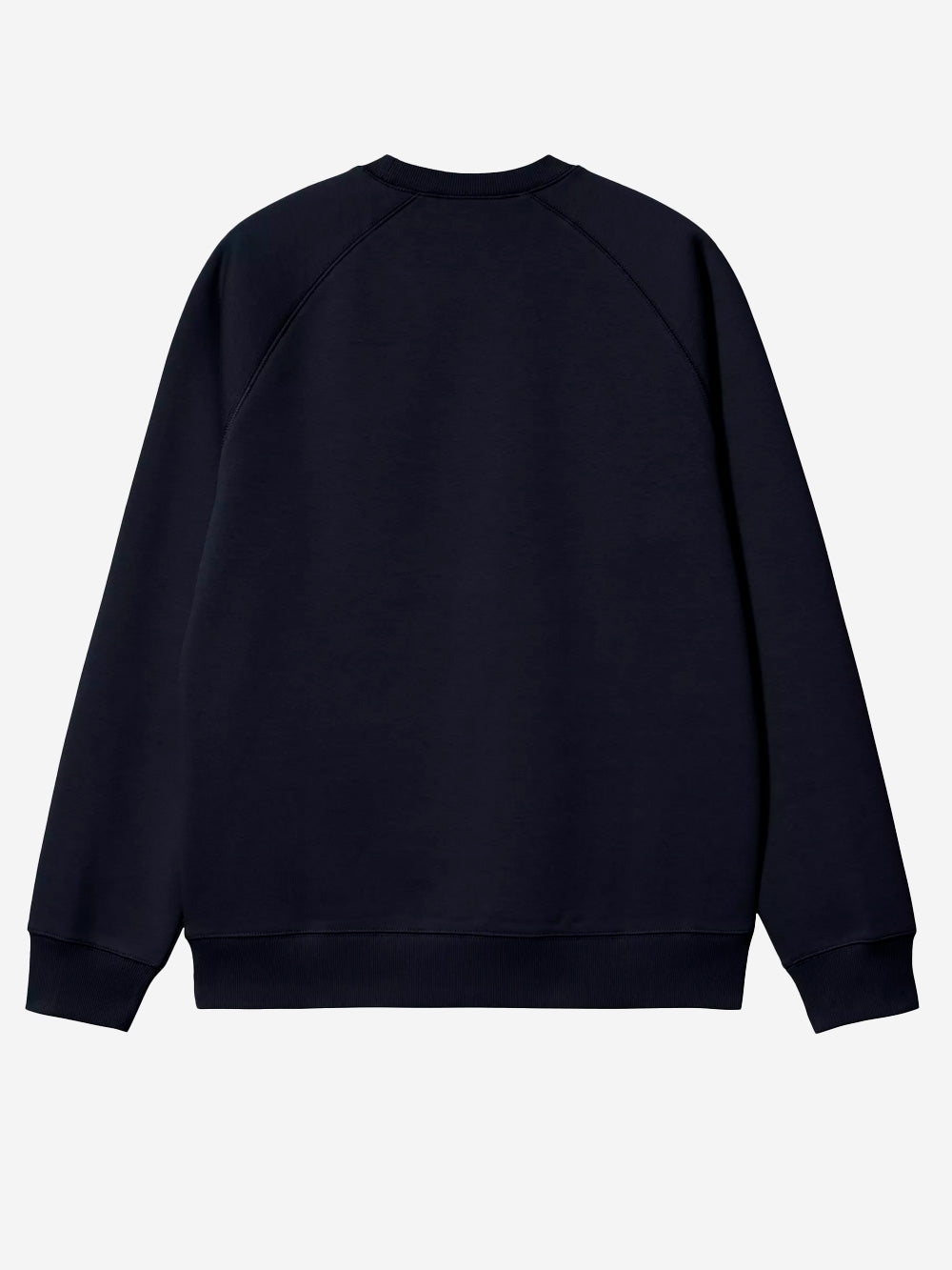 CARHARTT WIP Felpa girocollo navy 'Chase Sweat' con logo ricamato Blu scuro Urbanstaroma