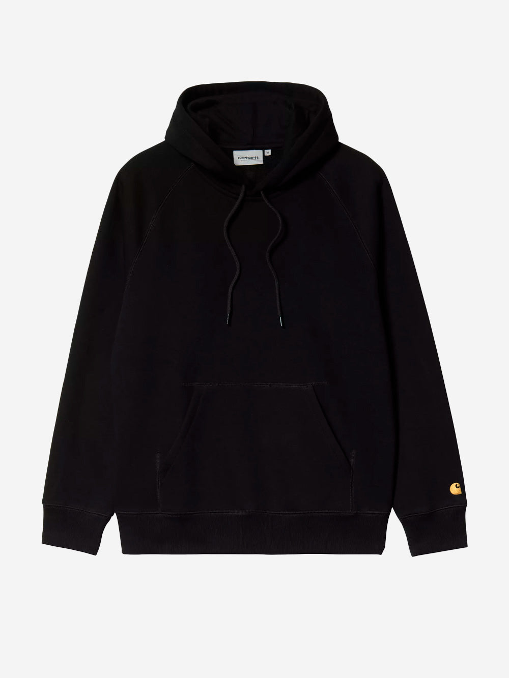 CARHARTT WIP Hooded Chase Sweat nera Nero Urbanstaroma