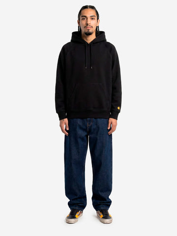 CARHARTT WIP Hooded Chase Sweat black I033661 | Urbanstaroma