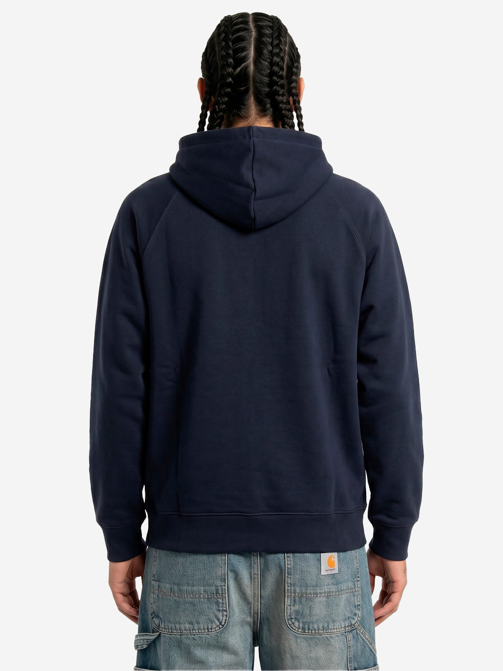 CARHARTT WIP Hooded 'Chase' Sweat navy Navy Urbanstaroma