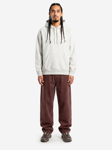 CARHARTT WIP Hooded 'Chase' Sweat grigia chiaro Grigio chiaro