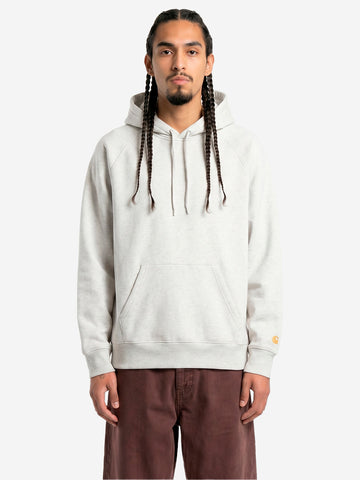 CARHARTT WIP Hooded 'Chase' Sweat grigia chiaro Grigio chiaro