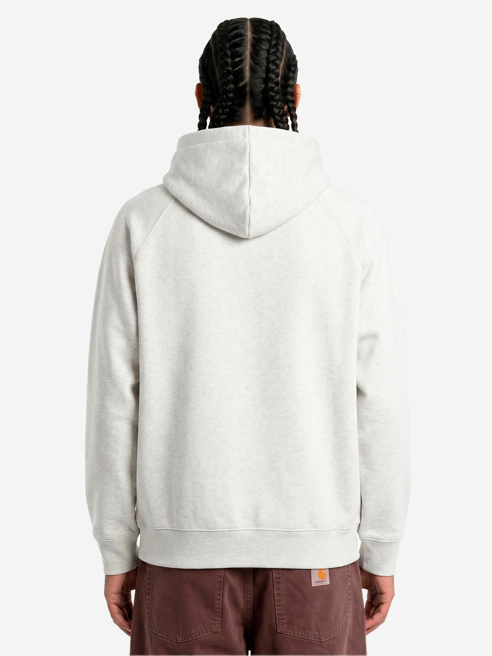 CARHARTT WIP Hooded 'Chase' Sweat grigia chiaro Grigio chiaro Urbanstaroma