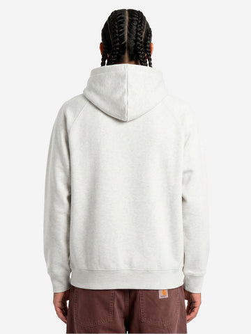 CARHARTT WIP Hooded 'Chase' Sweat grigia chiaro Grigio chiaro