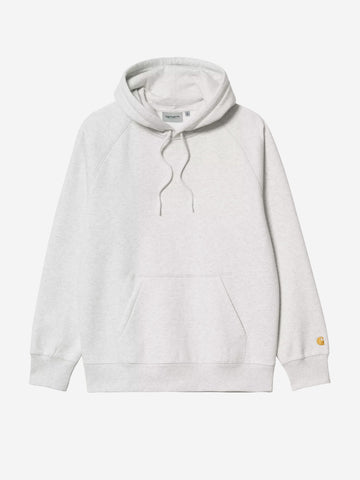 CARHARTT WIP Hooded 'Chase' Sweat grigia chiaro Grigio chiaro