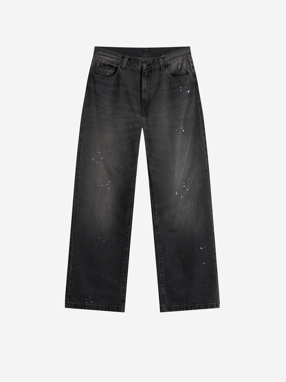 CARHARTT WIP Pantaloni 'Landon' in denim nero destroy wash Nero Urbanstaroma