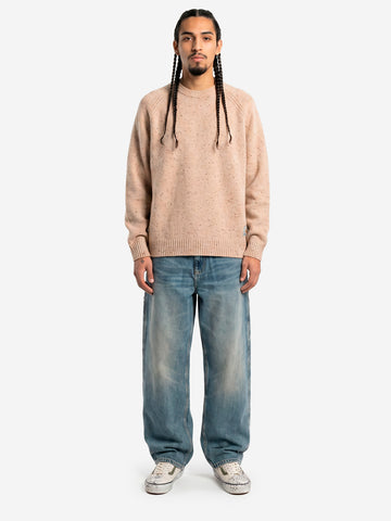 CARHARTT WIP OG Single Knee Pant in denim blu used wash Blu