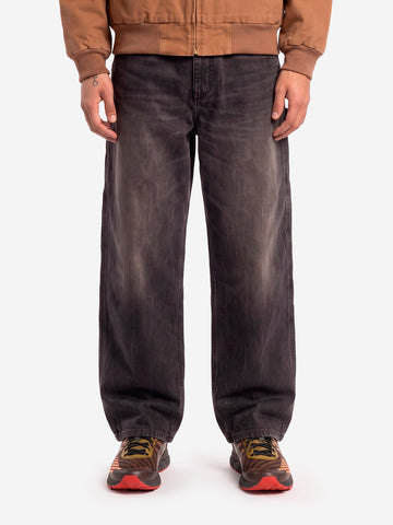 CARHARTT WIP OG Single Knee Pant in denim nero used wash Nero