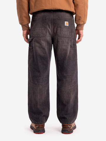 CARHARTT WIP OG Single Knee Pant in denim nero used wash Nero
