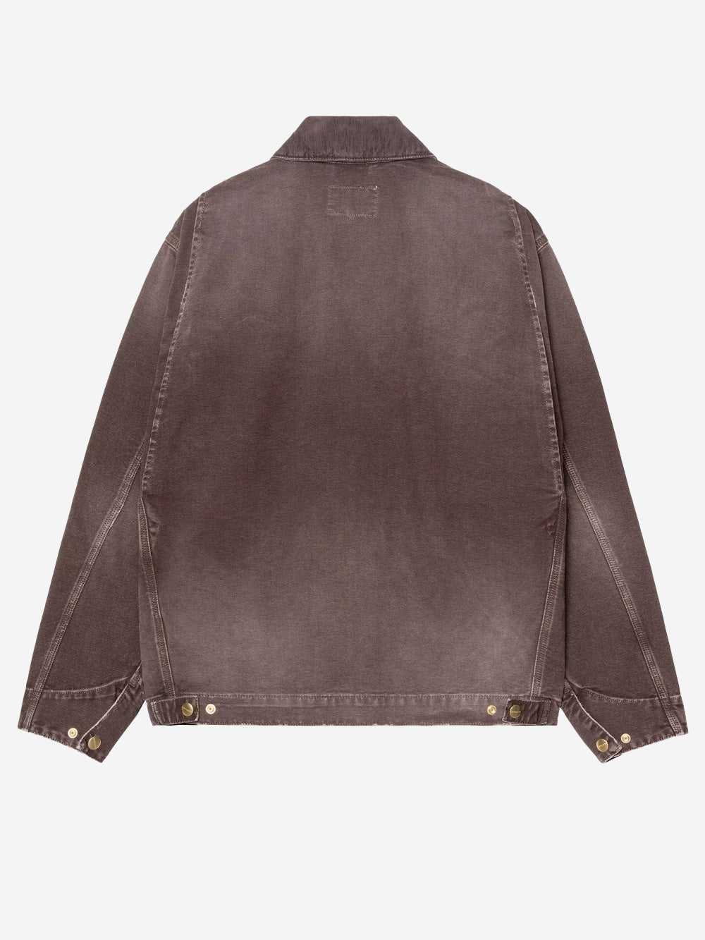 CARHARTT WIP Giacca OG Detroit in tela marrone con trattamento distressed Marrone Urbanstaroma