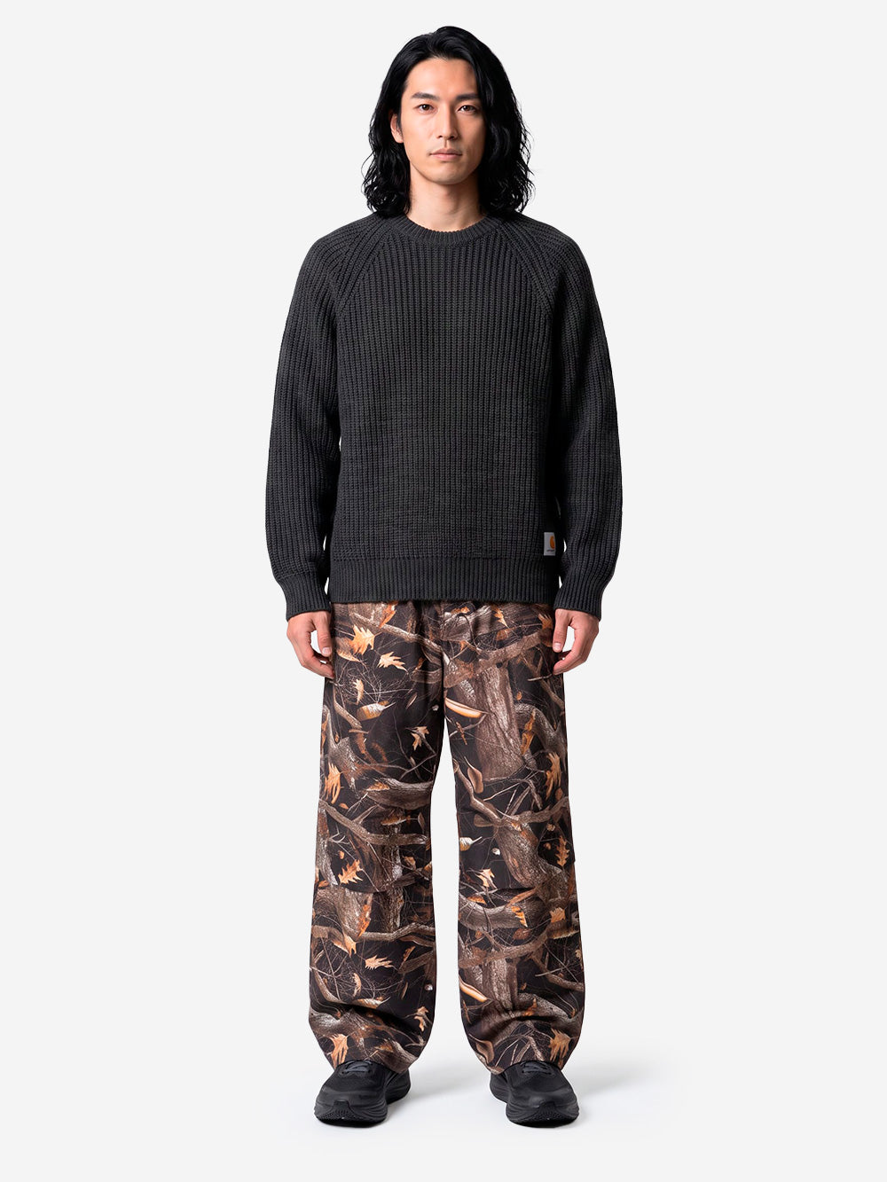 CARHARTT WIP Maglione Firth Antracite Grigio Urbanstaroma