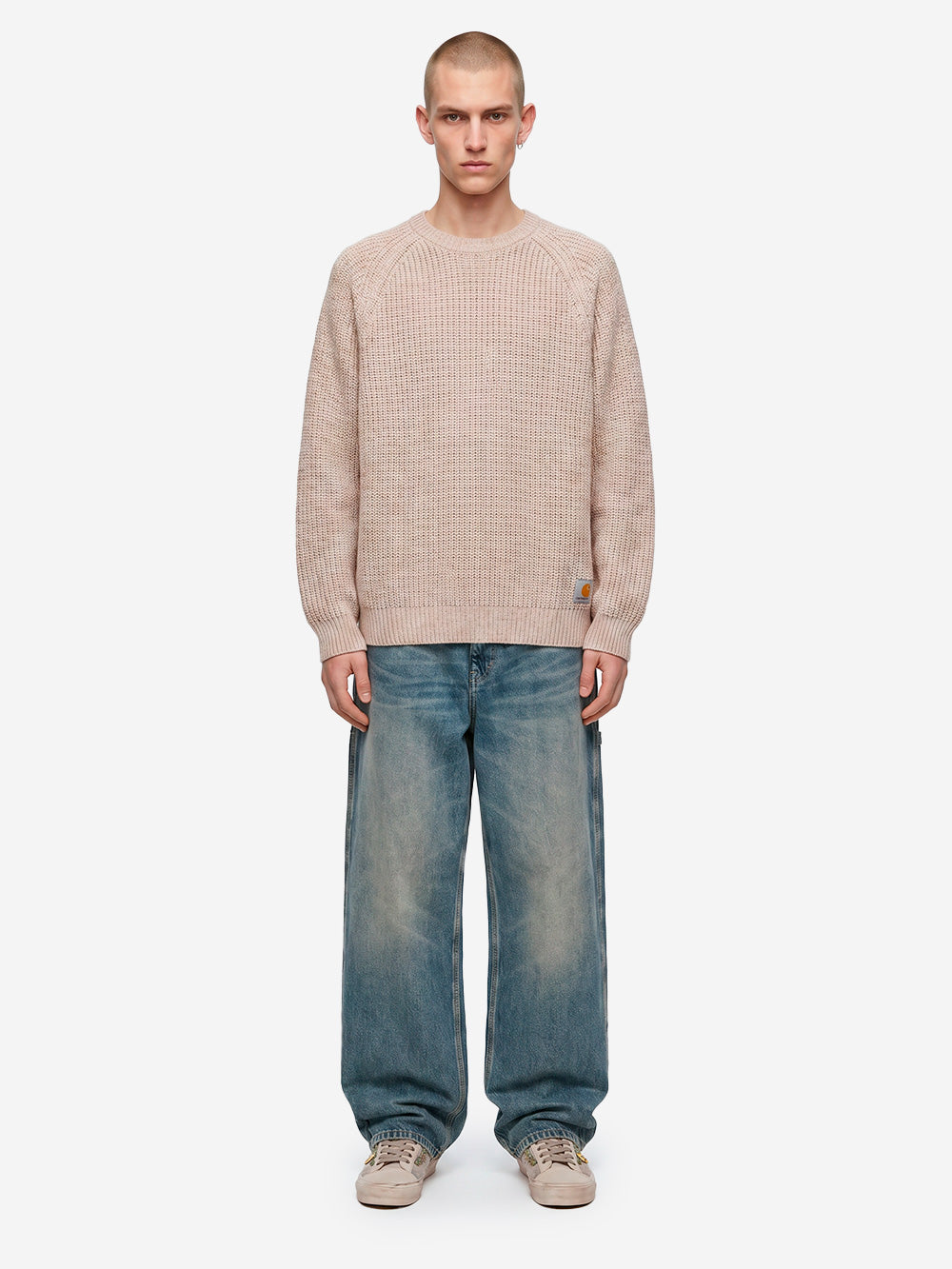 CARHARTT WIP Maglione in misto lana 'Firth' beige Beige Urbanstaroma