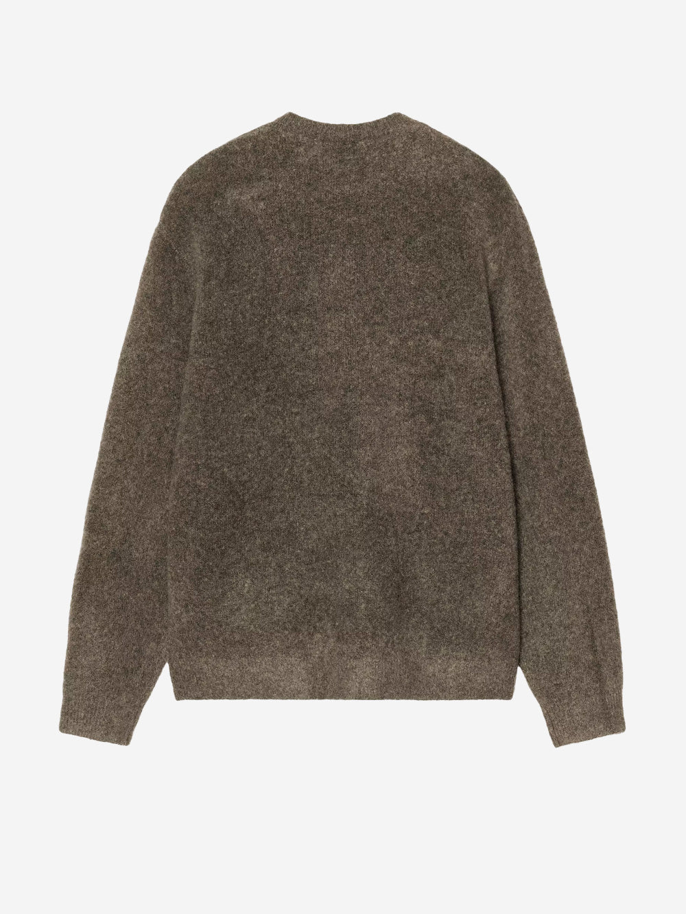 CARHARTT WIP Maglione in misto lana 'Curtis' con logo ricamato Verde scuro Urbanstaroma