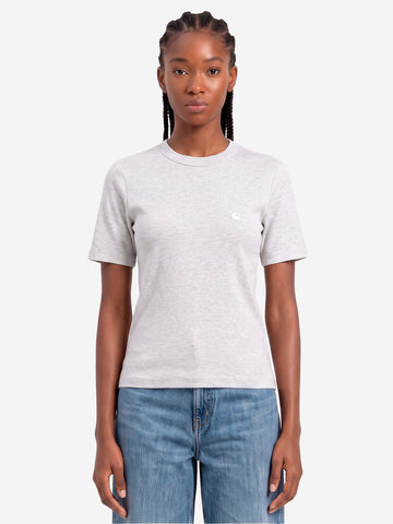 CARHARTT WIP T-shirt 'Philipa' grigio chiara in cotone elasticizzato Grigia chiara