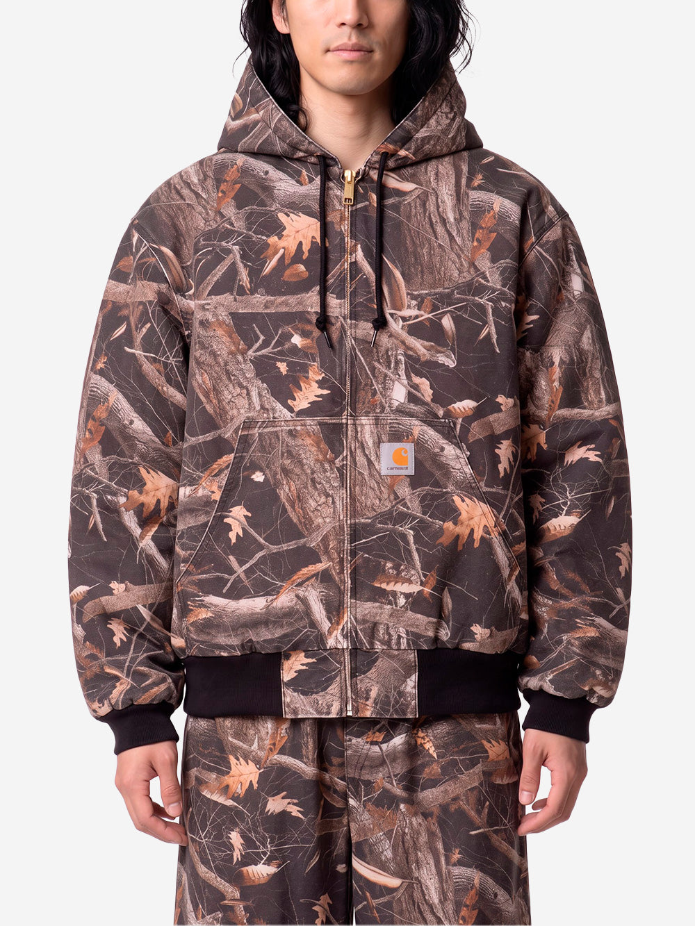 CARHARTT WIP OG Active Jacket con stampa Camo Feather Multicolor Urbanstaroma