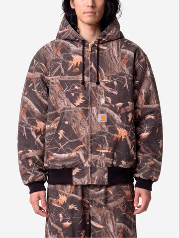 CARHARTT WIP OG Active Jacket con stampa Camo Feather Multicolor