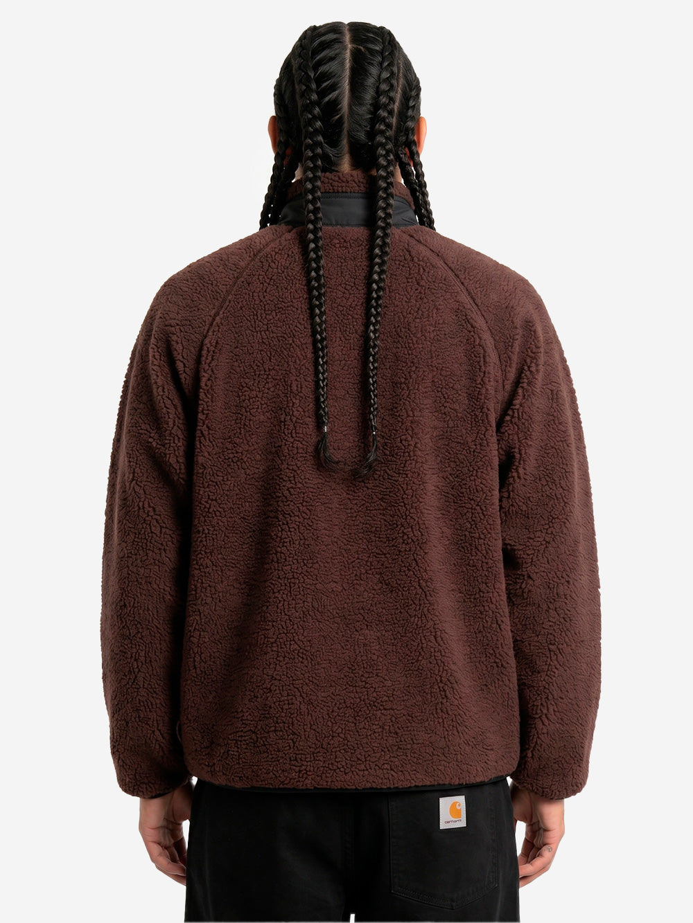 CARHARTT WIP Giacca in pile marrone 'Prentis Liner' Marrone Urbanstaroma