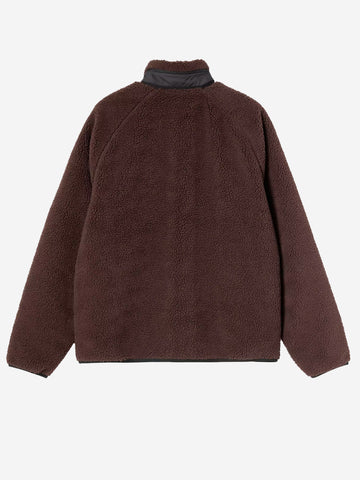 CARHARTT WIP Giacca in pile marrone 'Prentis Liner' Marrone