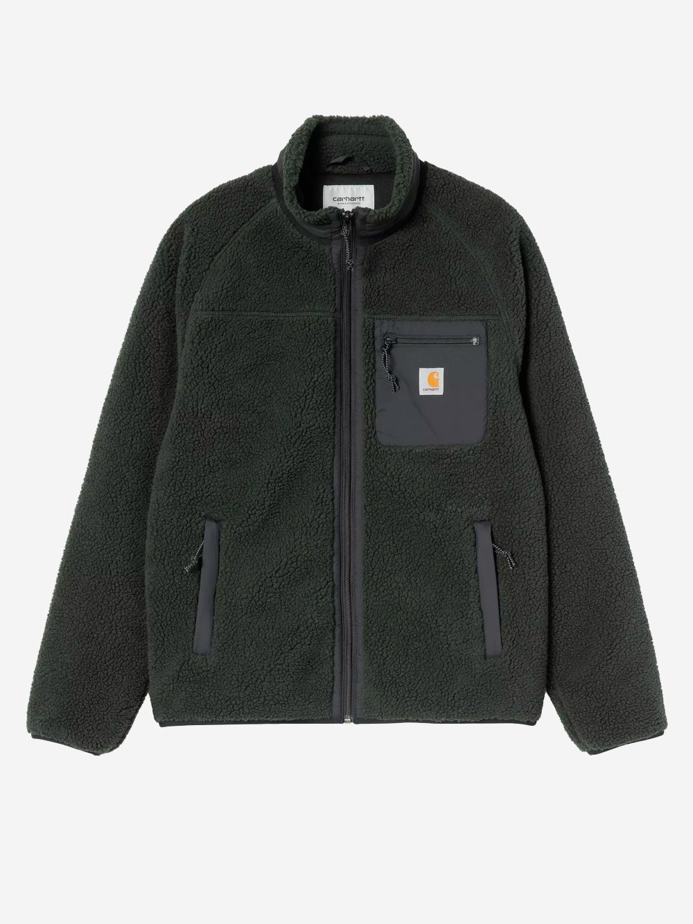 CARHARTT WIP Giacca Prentis Liner in pile Verde scuro Urbanstaroma