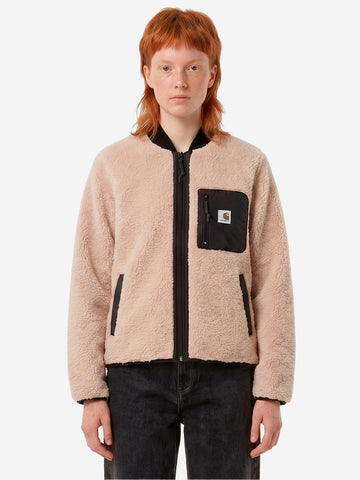 CARHARTT WIP W' Janet Liner Giacca in pile beige Beige