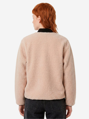 CARHARTT WIP W' Janet Liner Giacca in pile beige Beige