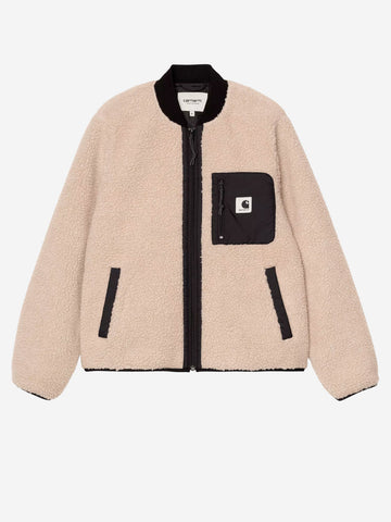 CARHARTT WIP W' Janet Liner Giacca in pile beige Beige