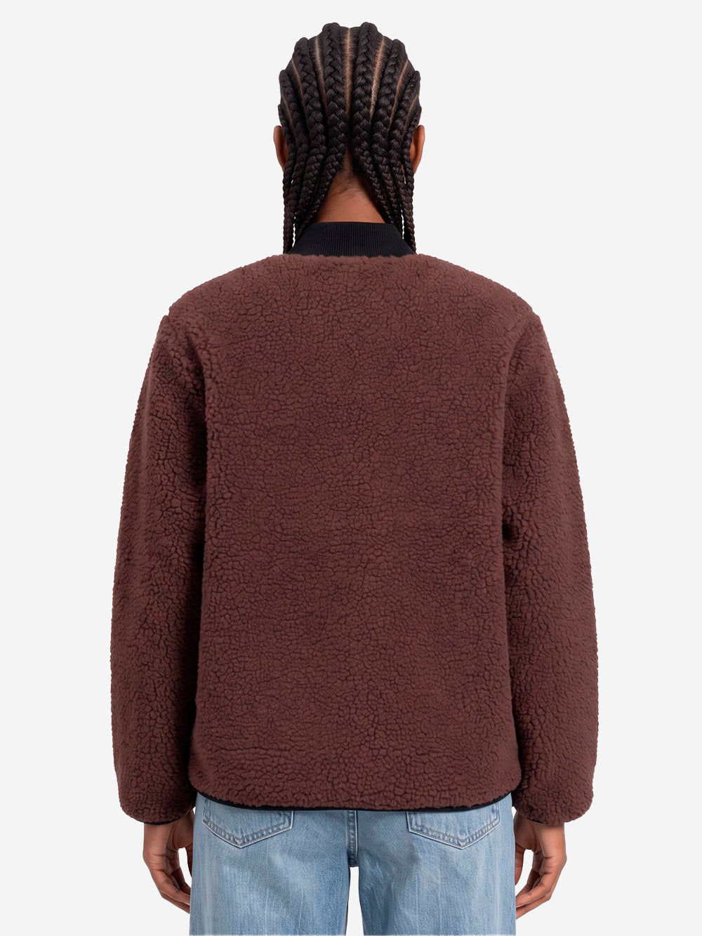 CARHARTT WIP W' Janet Liner Giacca in pile marrone Marrone Urbanstaroma