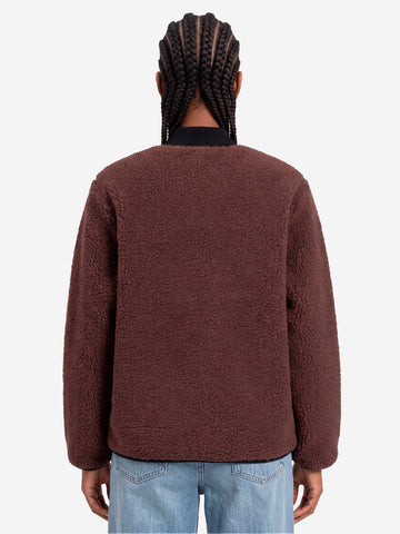 CARHARTT WIP W' Janet Liner Giacca in pile marrone Marrone
