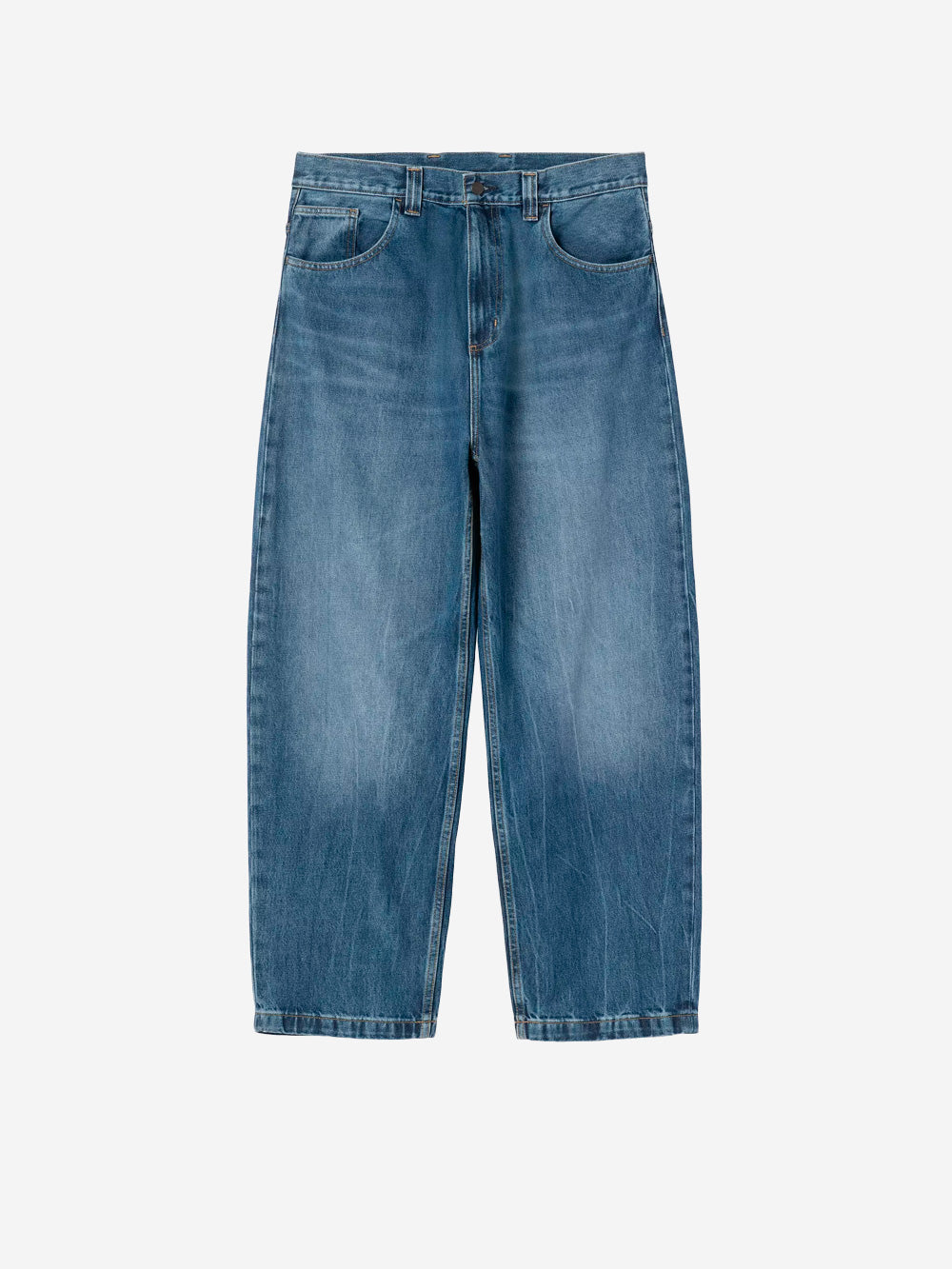 CARHARTT WIP Pantaloni loose 'Brandon' in denim blu used Blu Urbanstaroma