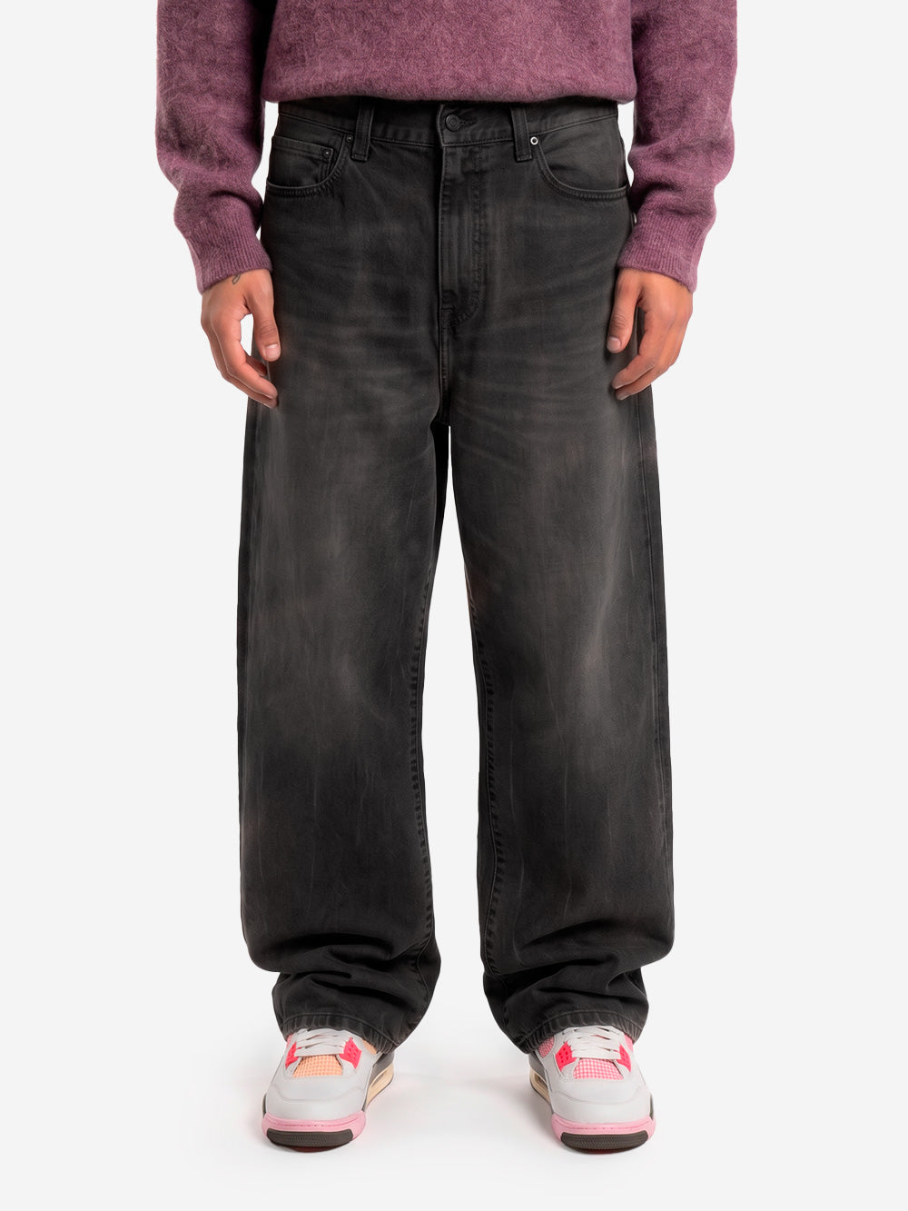 CARHARTT WIP Jeans neri 'Aron' Pant Nero Urbanstaroma