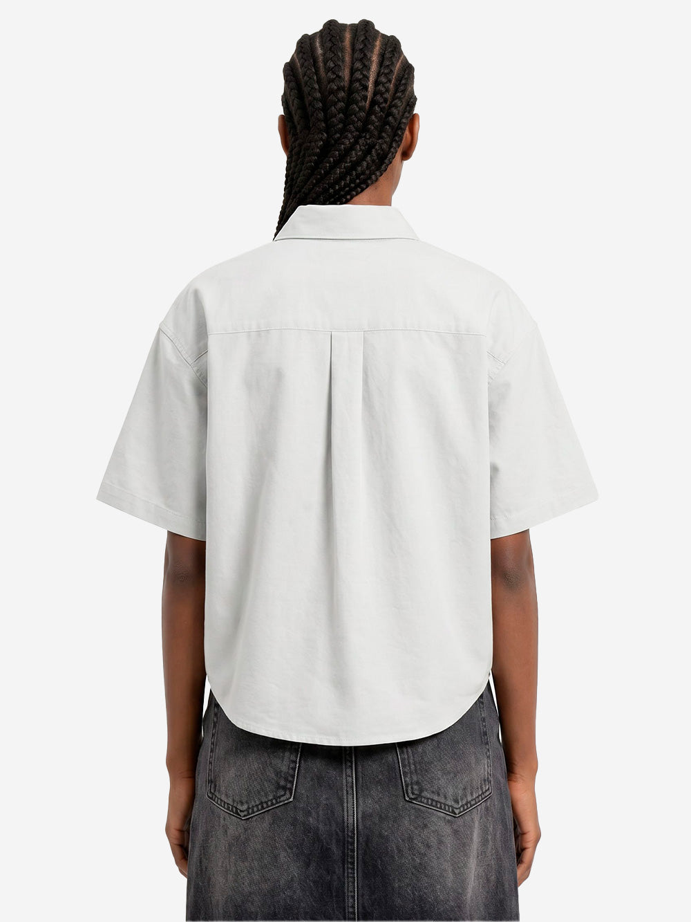 CARHARTT WIP Camicia a manica corta bianca S/S 'Kaia' boxy fit Bianco Urbanstaroma
