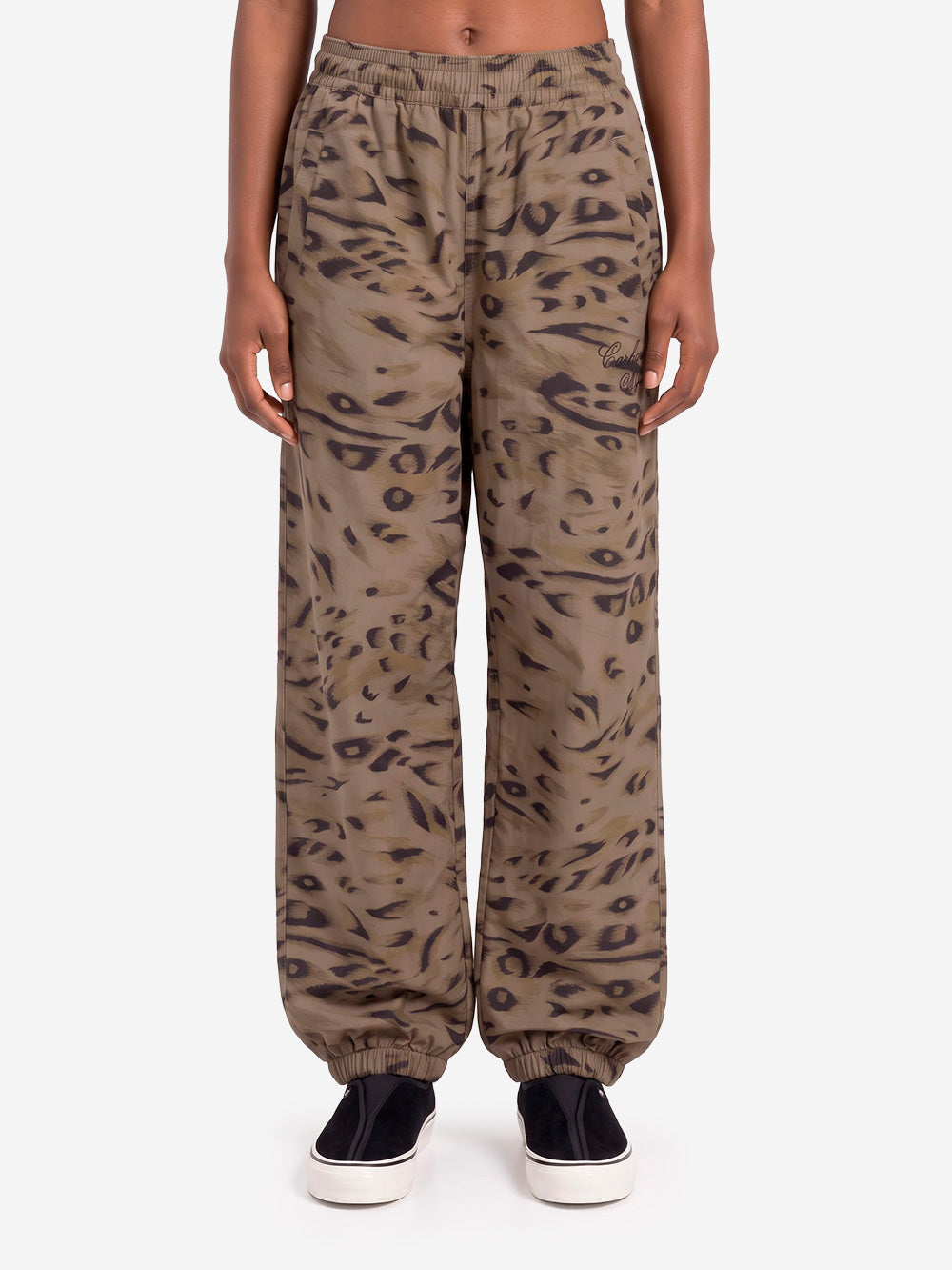 CARHARTT WIP W Pantaloni Travon Verde maculato Urbanstaroma