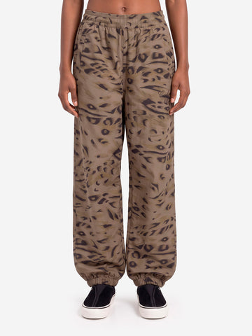 CARHARTT WIP W Pantaloni Travon Verde maculato