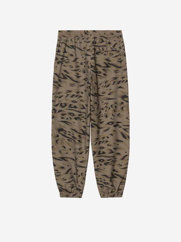 CARHARTT WIP W Pantaloni Travon Verde maculato
