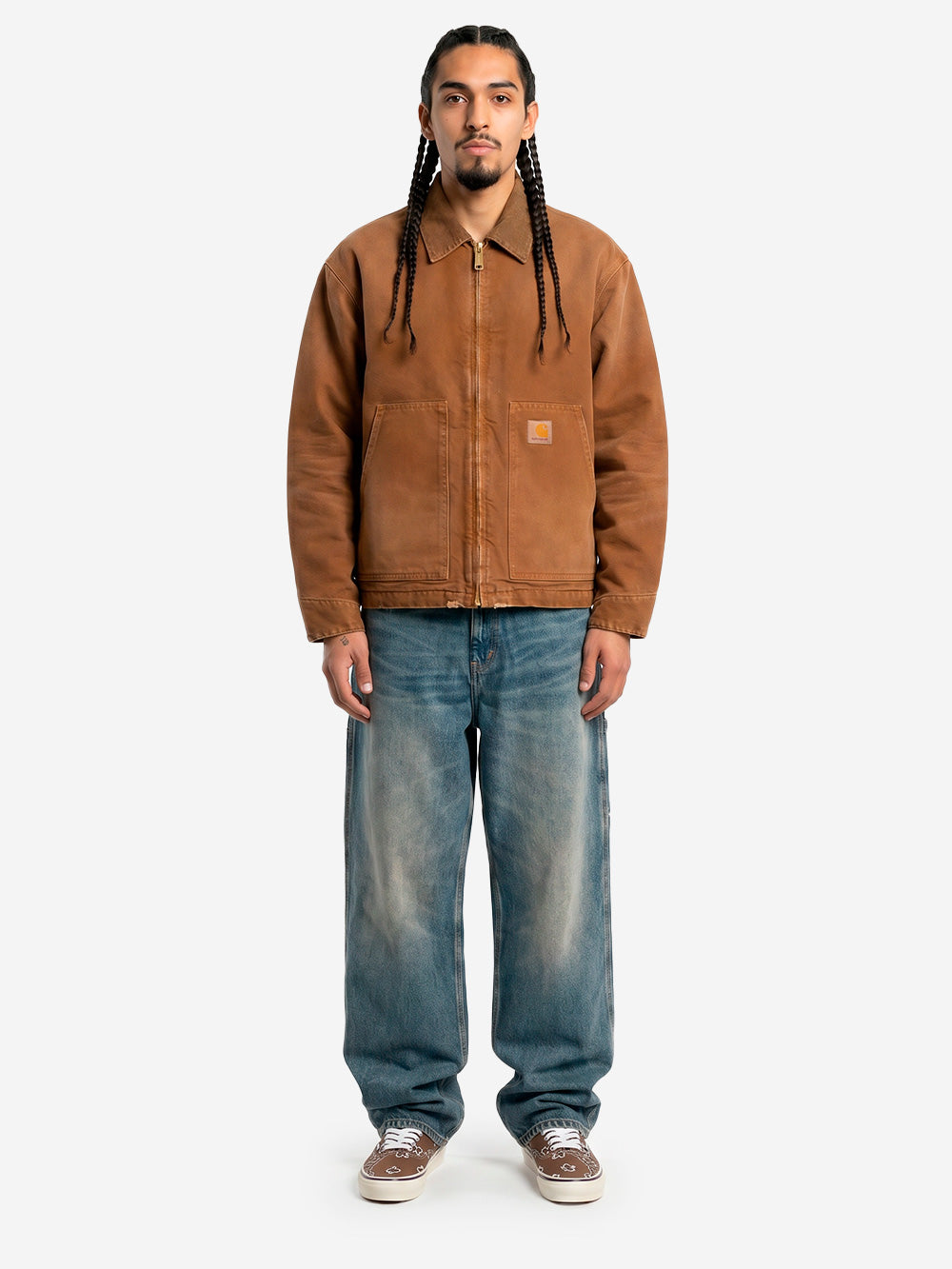 CARHARTT WIP Giacca OG 'Arcan' marrone destroy wash Marrone Urbanstaroma