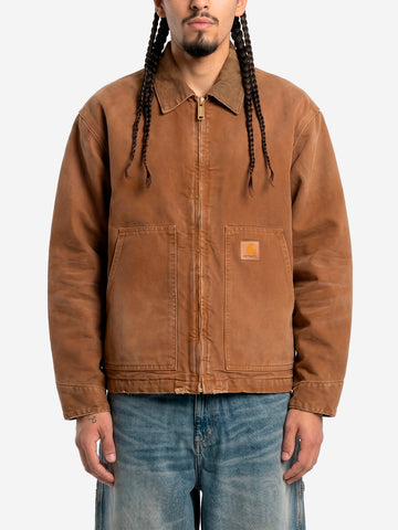 CARHARTT WIP Giacca OG 'Arcan' marrone destroy wash Marrone