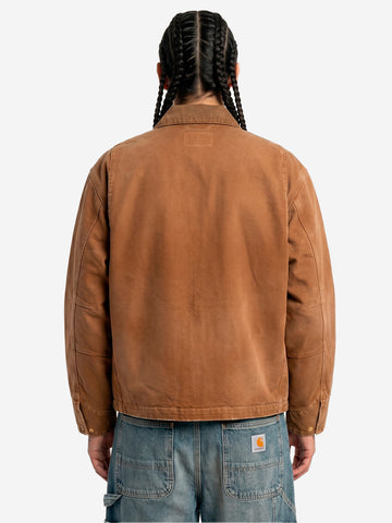 CARHARTT WIP Giacca OG 'Arcan' marrone destroy wash Marrone